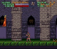 une photo d'Ã©cran de Super Castlevania 4 sur Nintendo Super Nes